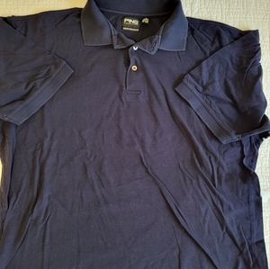 PING Men's Large Golf Shirt Dark Blue
